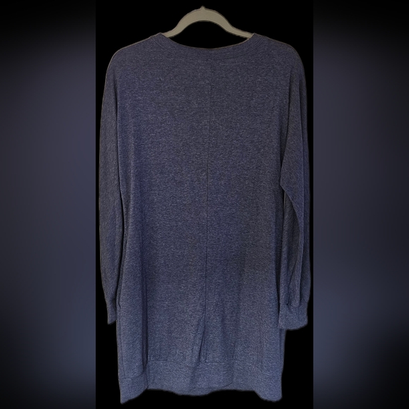 Casual Navy Long Sleeve Dress - Picture 2 of 6